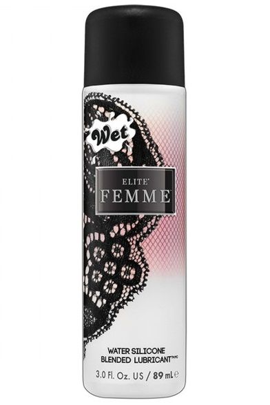 Женский водно-силиконовый лубрикант Wet Elite Femme - 89 мл. - Wet International Inc. - купить с доставкой в Москве