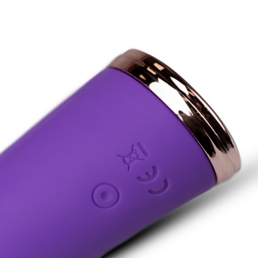 Фиолетовый клиторальный вибратор The Countess Pinpoint Vibrator - 19 см. - EDC