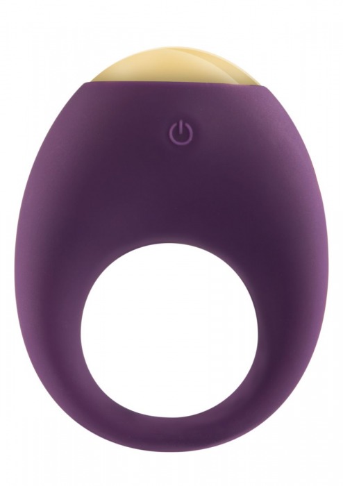 Фиолетовое эрекционное кольцо Eclipse Vibrating Cock Ring - Toy Joy - в Москве купить с доставкой