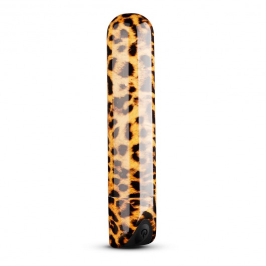 Леопардовая вибропуля Nayo Bullet Vibrator - 9 см. - EDC