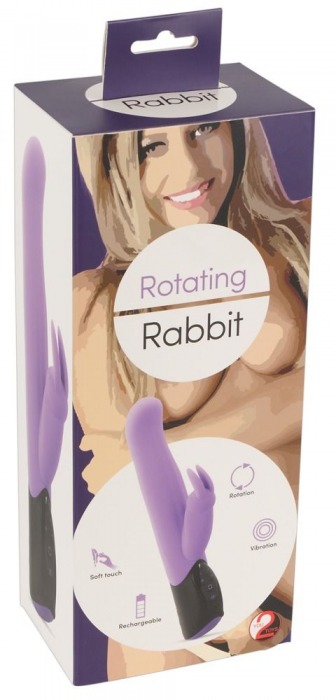 Сиреневый ротатор-кролик Rotating Rabbit - 26,2 см. - Orion