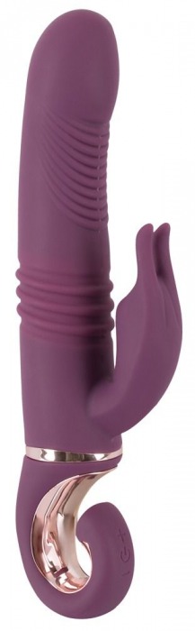Фиолетовый вибратор-кролик Javida - 25,5 см. - Orion