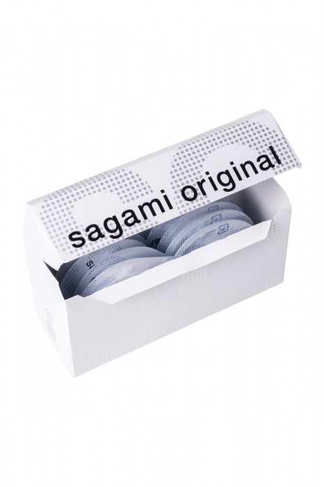 Презервативы Sagami Original 0.02 L-size увеличенного размера - 10 шт. - Sagami - купить с доставкой в Москве