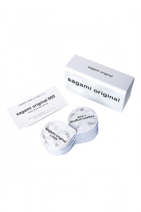 Презервативы Sagami Original 0.02 L-size увеличенного размера - 10 шт. - Sagami - купить с доставкой в Москве