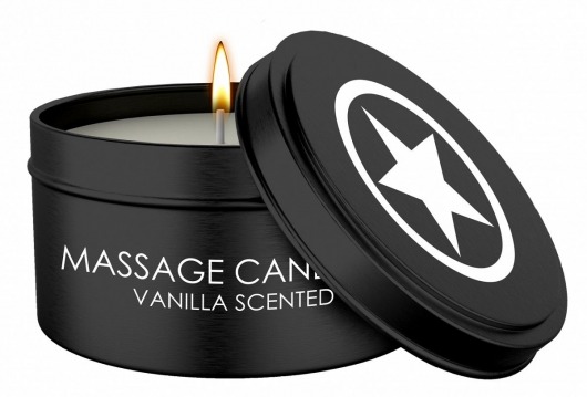 Массажная свеча с ароматом ванили Massage Candle - Shots Media BV - купить с доставкой в Москве
