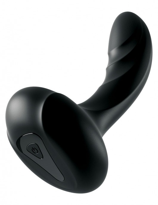 Черный массажер простаты Ultimate Silicone P-Spot Massager - 13,9 см. - Pipedream - в Москве купить с доставкой