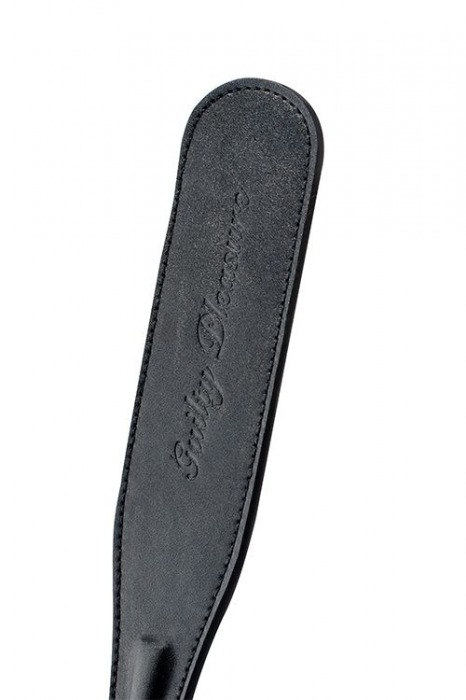 Черная шлепалка PREMIUM PADDLE - 36,5 см. - Blush Novelties - купить с доставкой в Москве