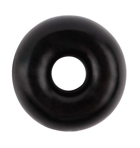Черное эрекционное кольцо-бублик Fat O Cock Ring #2 - Chisa - в Москве купить с доставкой