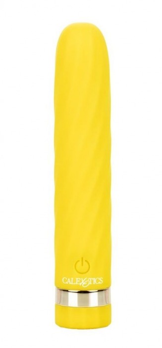 Желтая перезаряжаемая вибропуля Slay #SeduceMe - 12 см. - California Exotic Novelties