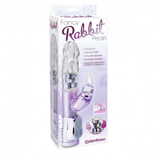 Вибратор хай-тек Fancy Rabbit Pearl - 25 см. - Pipedream