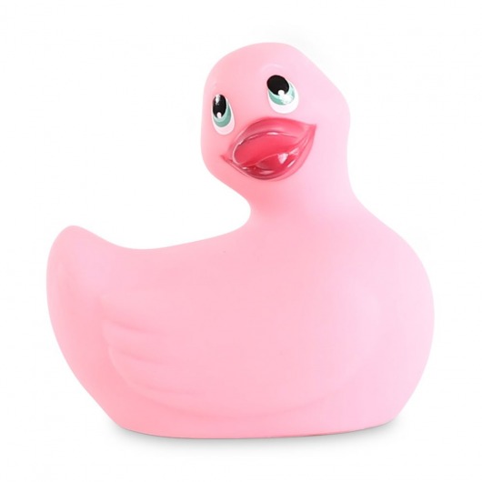 Розовый вибратор-уточка I Rub My Duckie 2.0 - Big Teaze Toys - купить с доставкой в Москве
