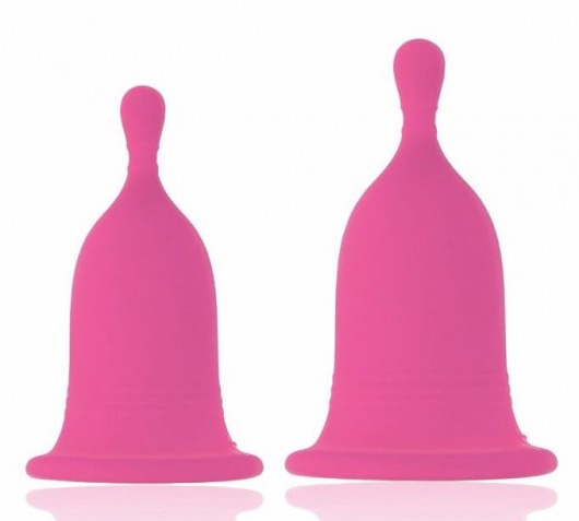 Набор из 2 розовых менструальных чаш Cherry Cup - Rianne S - купить с доставкой в Москве