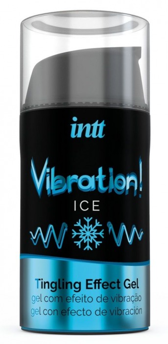 Жидкий интимный гель с эффектом вибрации Vibration! Ice - 15 мл. - INTT - купить с доставкой в Москве