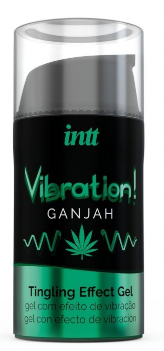 Жидкий интимный гель с эффектом вибрации Vibration! Ganjah - 15 мл. - INTT - купить с доставкой в Москве