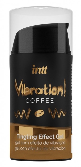 Жидкий интимный гель с эффектом вибрации Vibration! Coffee - 15 мл. - INTT - купить с доставкой в Москве