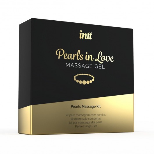 Массажный интимный гель Pearls in Love Massage Gel - 15 мл. - INTT - купить с доставкой в Москве