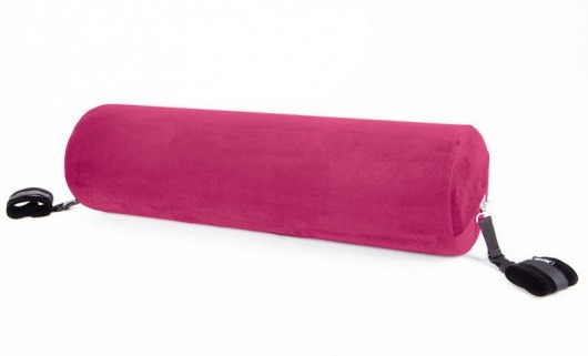 Розовая вельветовая подушка для любви Liberator Retail Whirl - Liberator - купить с доставкой в Москве