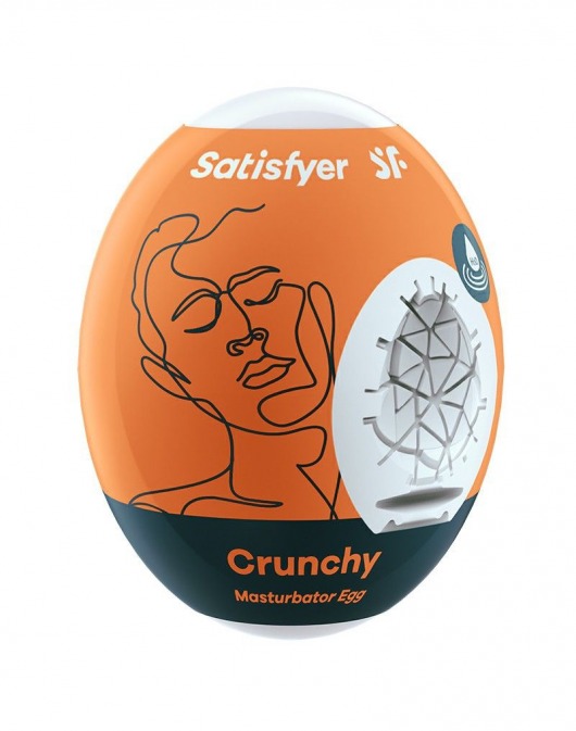 Мастурбатор-яйцо Satisfyer Crunchy Mini Masturbator - Satisfyer - в Москве купить с доставкой
