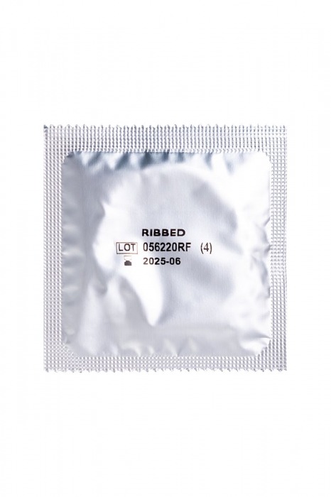 Ребристые презервативы VIZIT Ribbed - 3 шт. - VIZIT - купить с доставкой в Москве