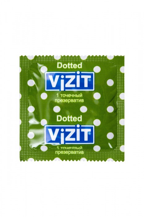 Презервативы с точечками VIZIT Dotted - 12 шт. - VIZIT - купить с доставкой в Москве