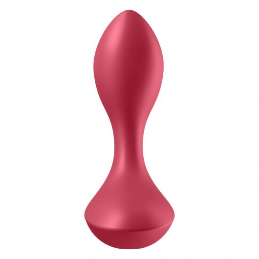 Красный вибромассажёр простаты Satisfyer Backdoor Lover - 14 см. - Satisfyer - в Москве купить с доставкой