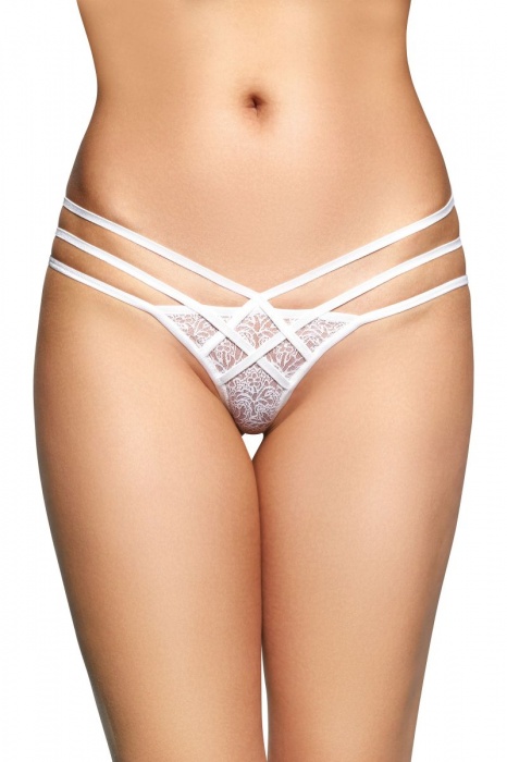 Оригинальные трусики-стринги с переплетением бретелей - SoftLine купить с доставкой