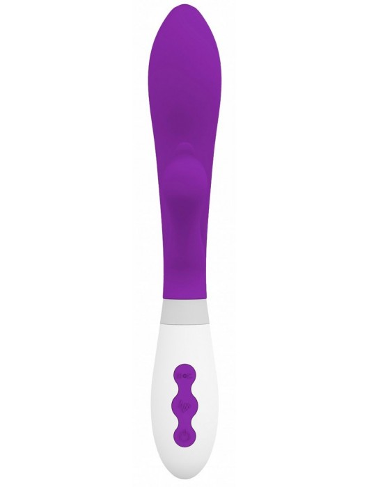 Фиолетовый вибратор-кролик Agave - 23,1 см. - Shots Media BV
