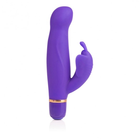 Фиолетовый вибратор с клиторальной бабочкой ENTINCE ELIZABETH - California Exotic Novelties