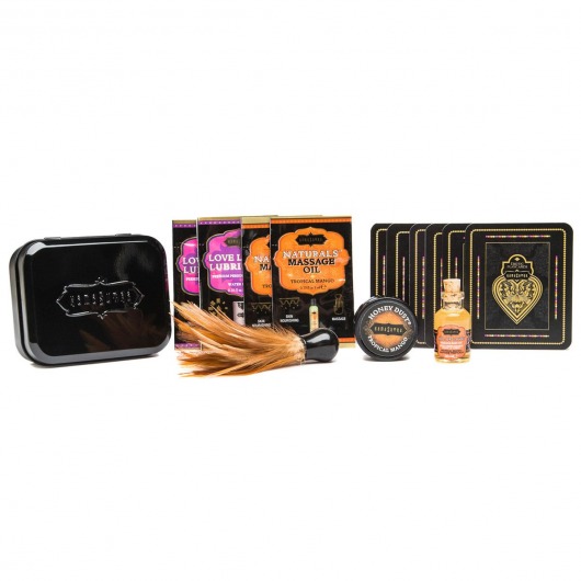 Эротический набор Weekender Kit Tropical Mango - Kama Sutra - купить с доставкой в Москве