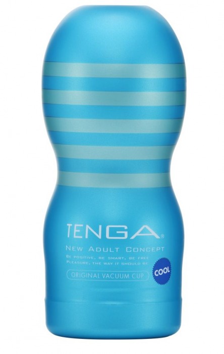 Мастурбатор с охлаждающей смазкой TENGA Original Vacuum Cup Cool - Tenga - в Москве купить с доставкой