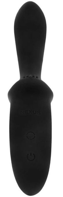 Черный массажер простаты Sceptre с ротацией - 21 см. - Nexus Range - в Москве купить с доставкой