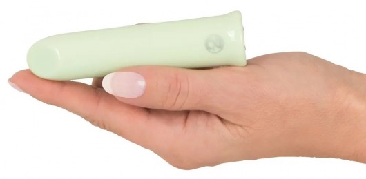Зеленая вибропуля Shaker Vibe - 10,2 см. - Orion