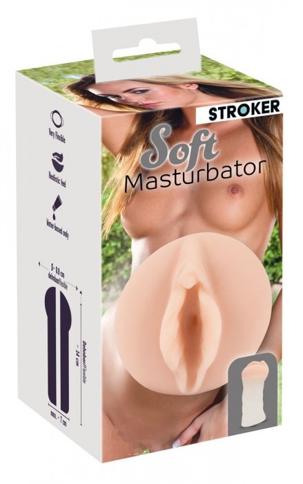 Телесный мастурбатор-вагина Soft Masturbator - Orion - в Москве купить с доставкой