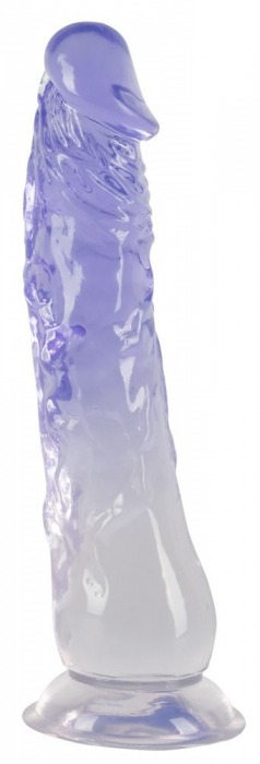 Прозрачный фаллоимитатор Clear Dildo на присоске - 22,5 см. - Orion