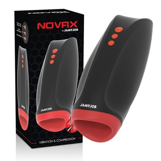 Инновационный мастурбатор Novax с вибрацией и сжатием - DreamLove - в Москве купить с доставкой