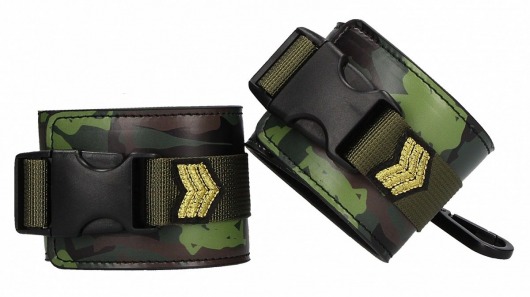Наручники Wrist Cuffs Army Theme - Shots Media BV - купить с доставкой в Москве