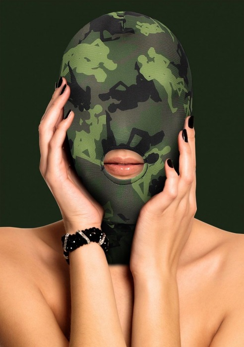 Депривационная маска-шлем Army Theme - Shots Media BV - купить с доставкой в Москве