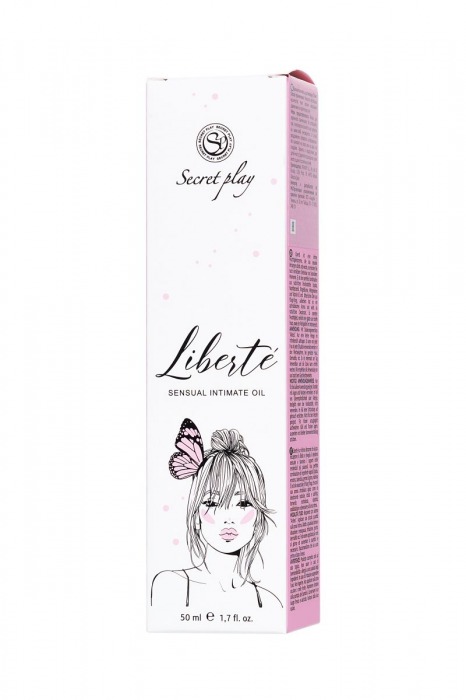 Интимное масло для женщин Liberté с увлажняющим эффектом - 50 мл. - Secret Play - купить с доставкой в Москве