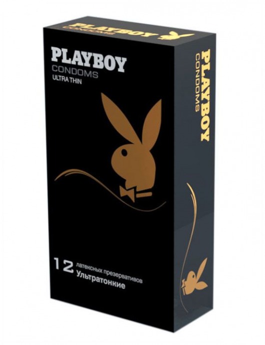 Ультратонкие презервативы Playboy Ultra Thin - 12 шт. - Playboy - купить с доставкой в Москве