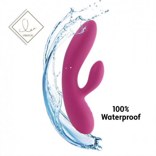 Розовый вибратор-кролик Lea Rabbit Vibrator - 20,2 см. - FeelzToys