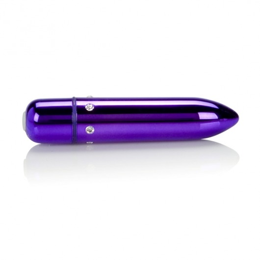 Фиолетовая вибропуля с кристаллами High Intensity Purple - California Exotic Novelties