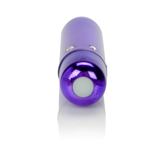 Фиолетовая вибропуля с кристаллами High Intensity Purple - California Exotic Novelties