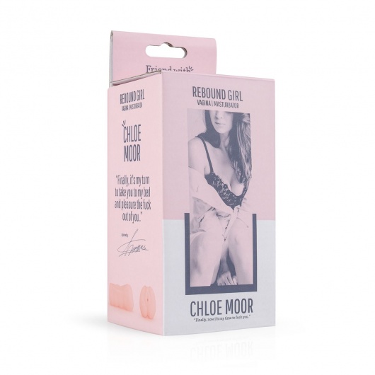 Телесный мастурбатор-вагина Chloe Moor Masturbator - Friend with Benefits - в Москве купить с доставкой