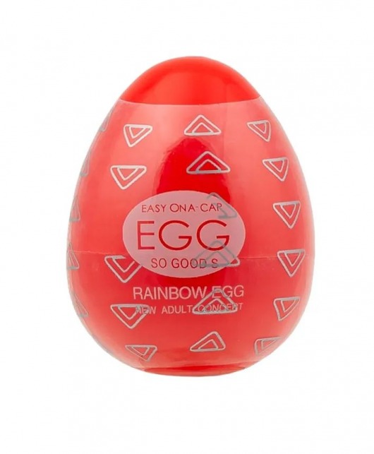 Мастурбатор-яйцо OYO Rainbow Red - OYO - в Москве купить с доставкой