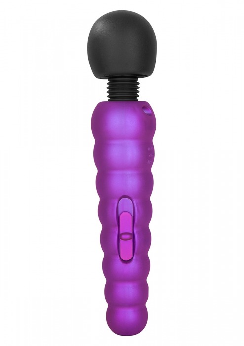 Фиолетовый вибратор Power Massager - 20 см. - Toy Joy