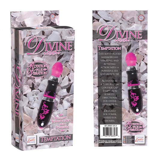 Розовый вибратор Divine Temtation massager - California Exotic Novelties