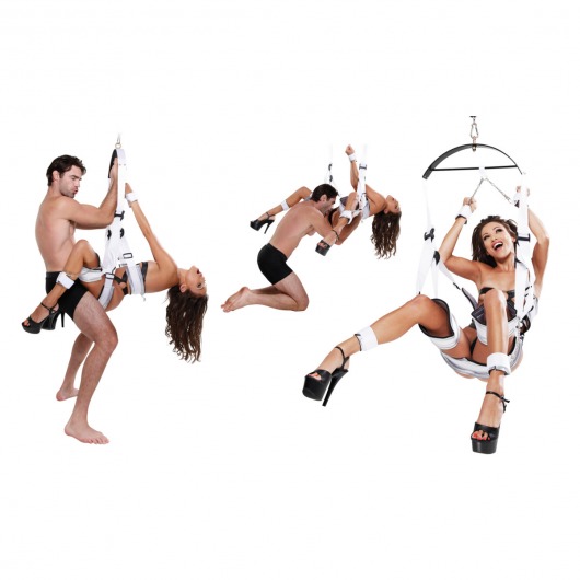 Секс-качели Fantasy Bondage Swing White - Pipedream - купить с доставкой в Москве