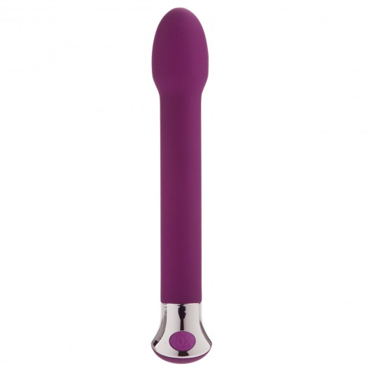 Фиолетовый вибратор Risqué® 10-Function Tulip - 17 см. - California Exotic Novelties