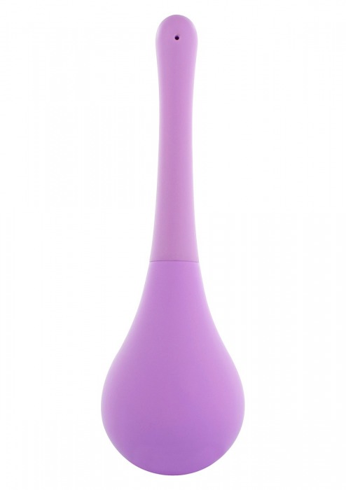 Фиолетовый анальный душ SQUEEZE CLEAN - Seven Creations - купить с доставкой в Москве
