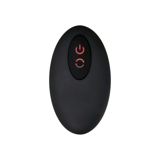 Черный вибростимулятор простаты Adam s Rotating P-spot Massager - 14,2 см. - Adam & Eve - в Москве купить с доставкой
